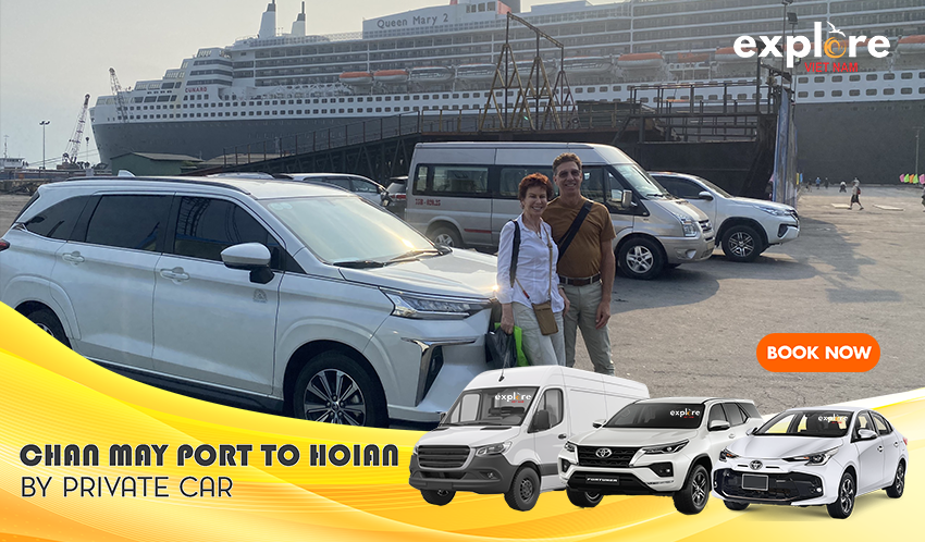 Chan May Port to Hoi An Private Car